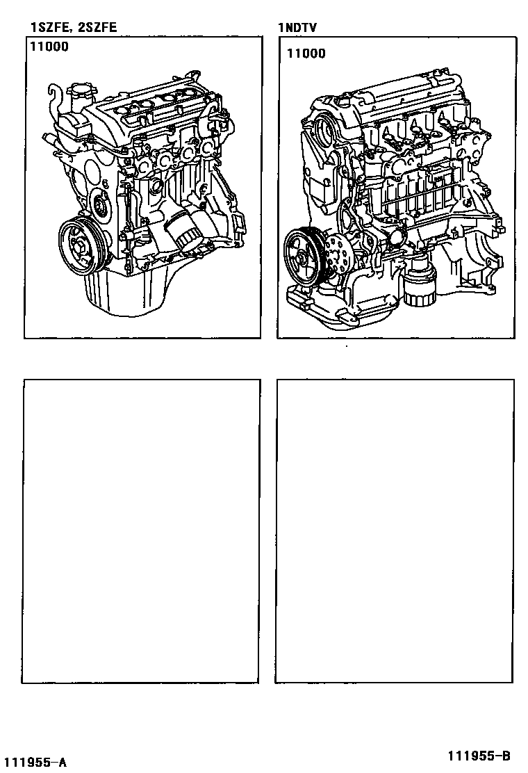 1101 — PARTIAL ENGINE ASSEMBLY