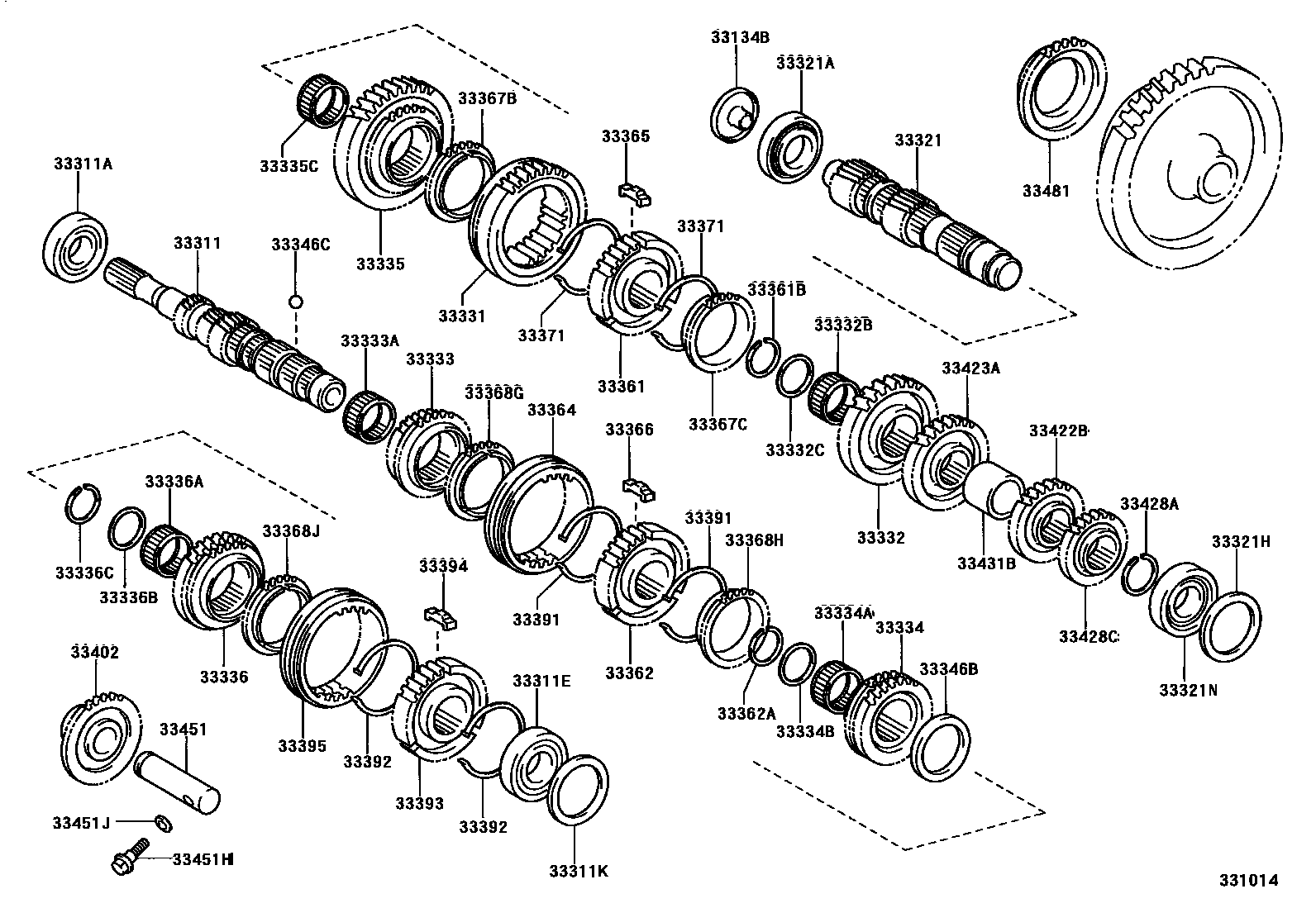 3305 — TRANSMISSION GEAR (MTM)