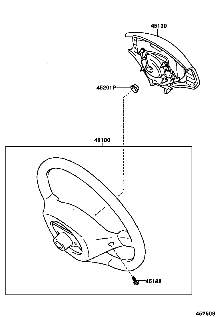 4504 — STEERING WHEEL