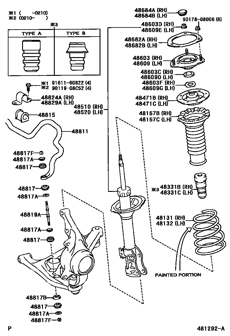 4803 — FRONT SPRING & SHOCK ABSORBER