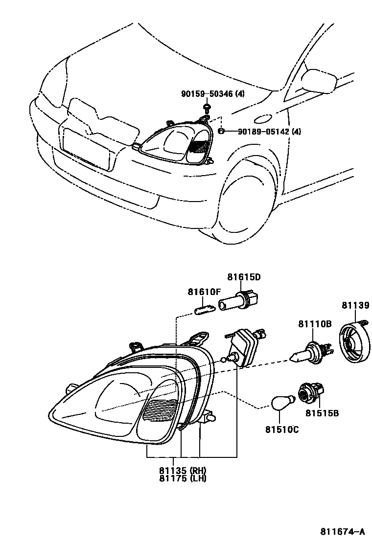 8101 — HEADLAMP