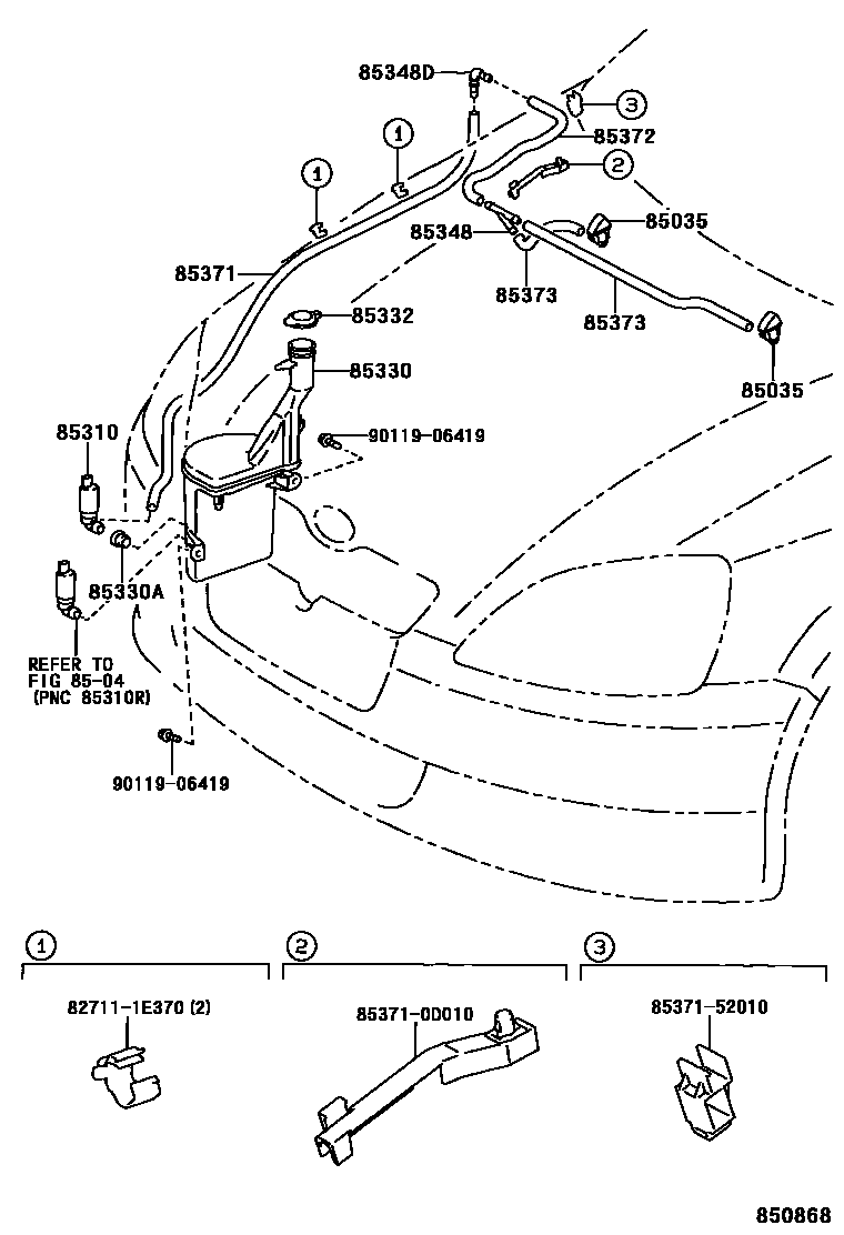 8503 — WINDSHIELD WASHER