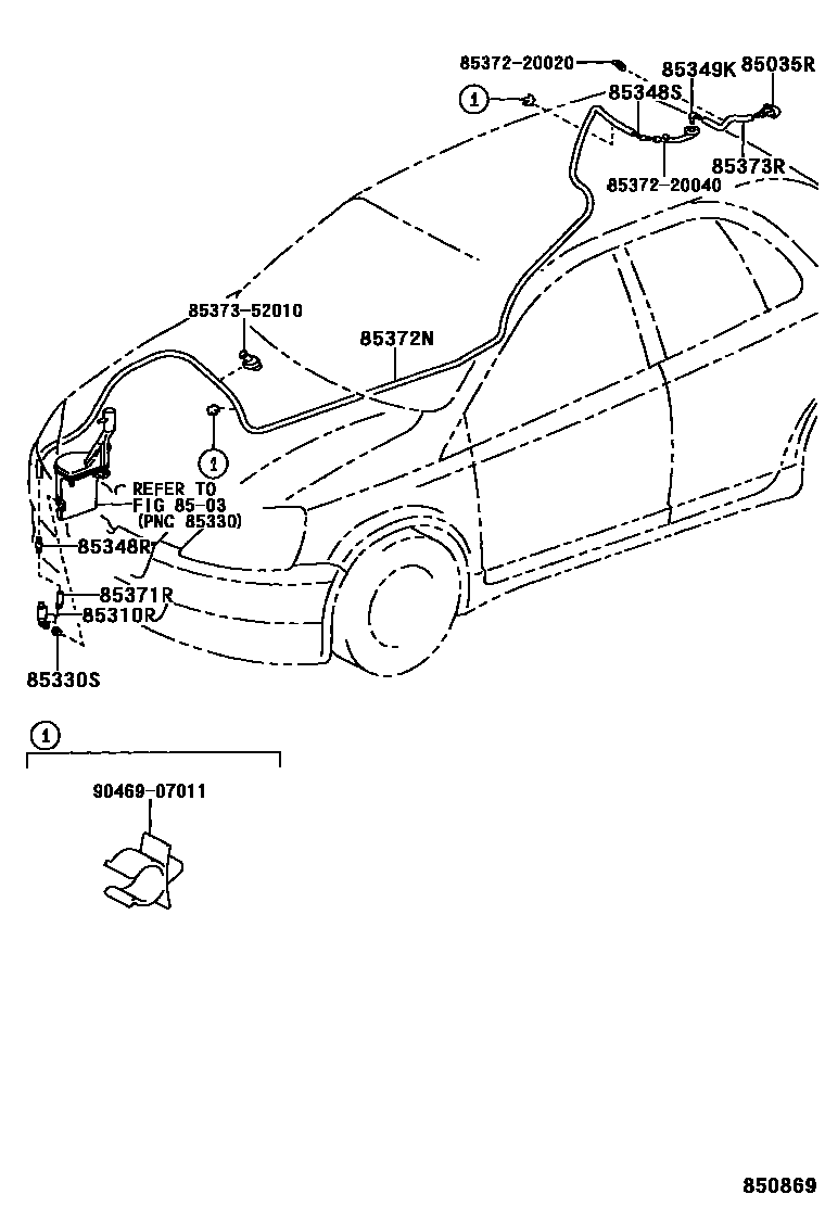 8504 — REAR WASHER