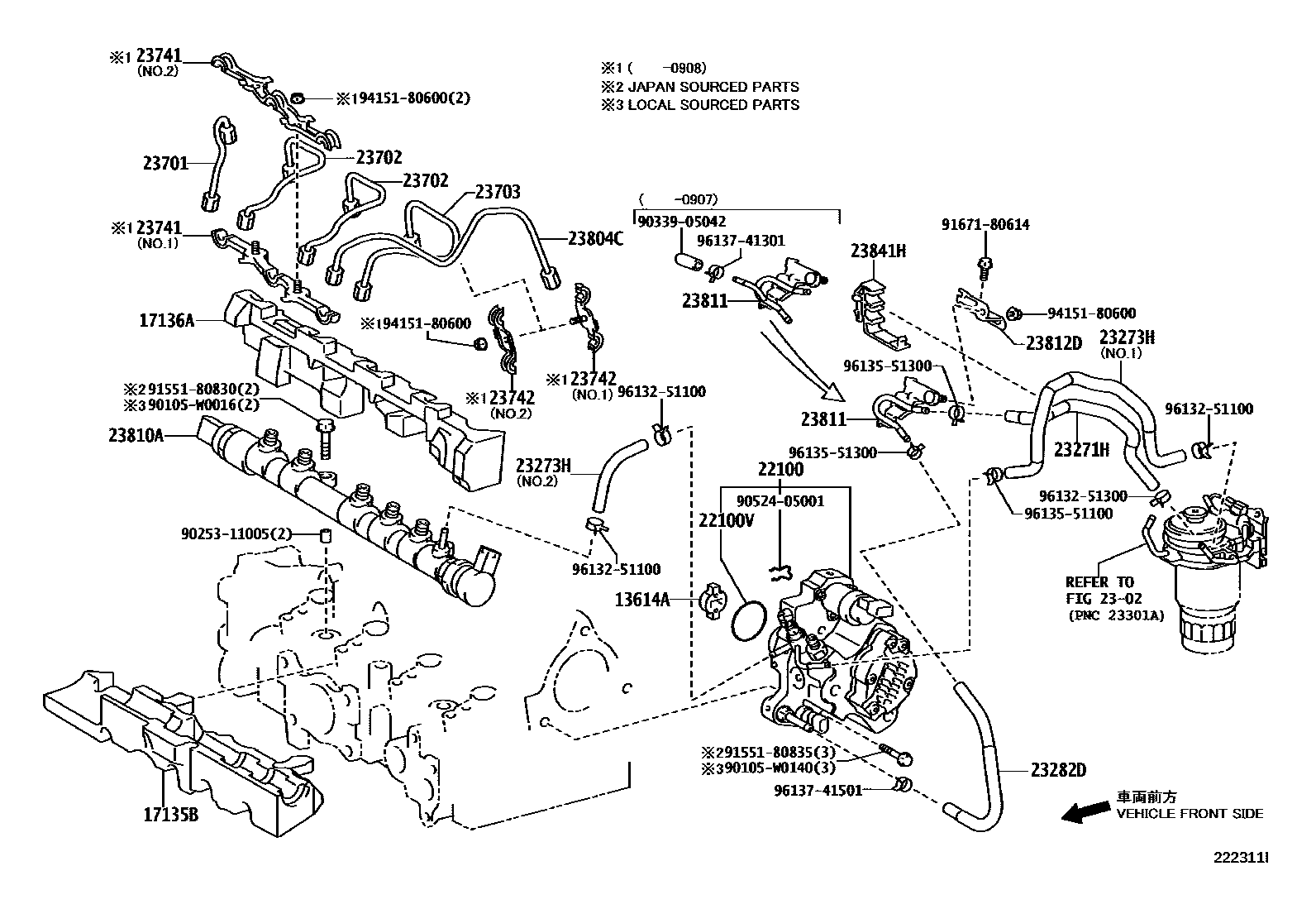 2202 — INJECTION PUMP ASSEMBLY