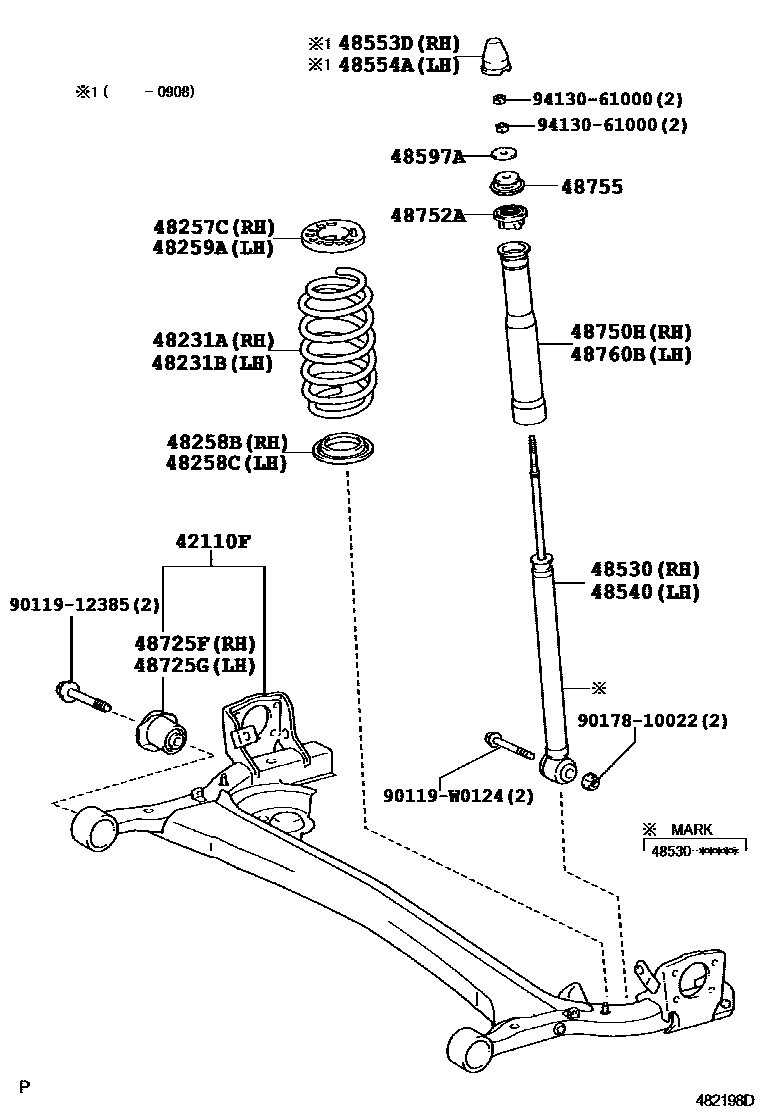 4804 — REAR SPRING & SHOCK ABSORBER