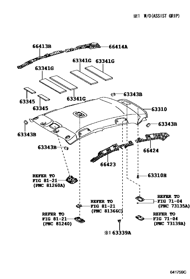 6402 — ROOF HEADLINING & SILENCER PAD