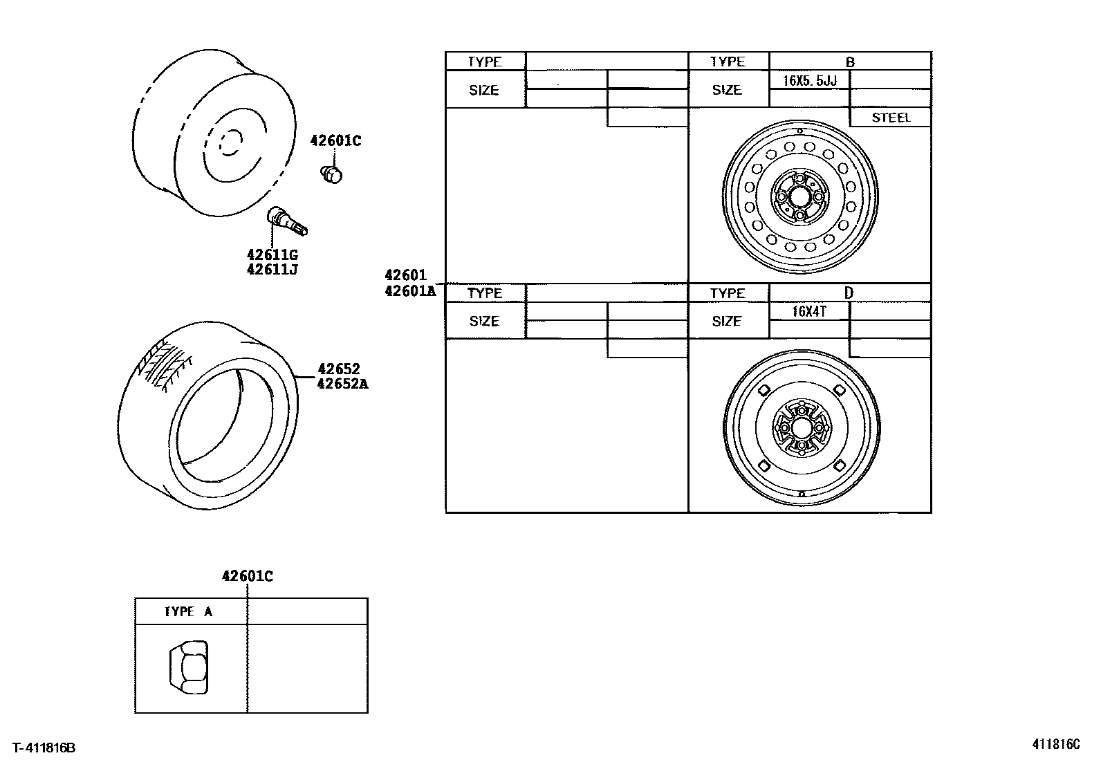 4103 — DISC WHEEL & WHEEL CAP