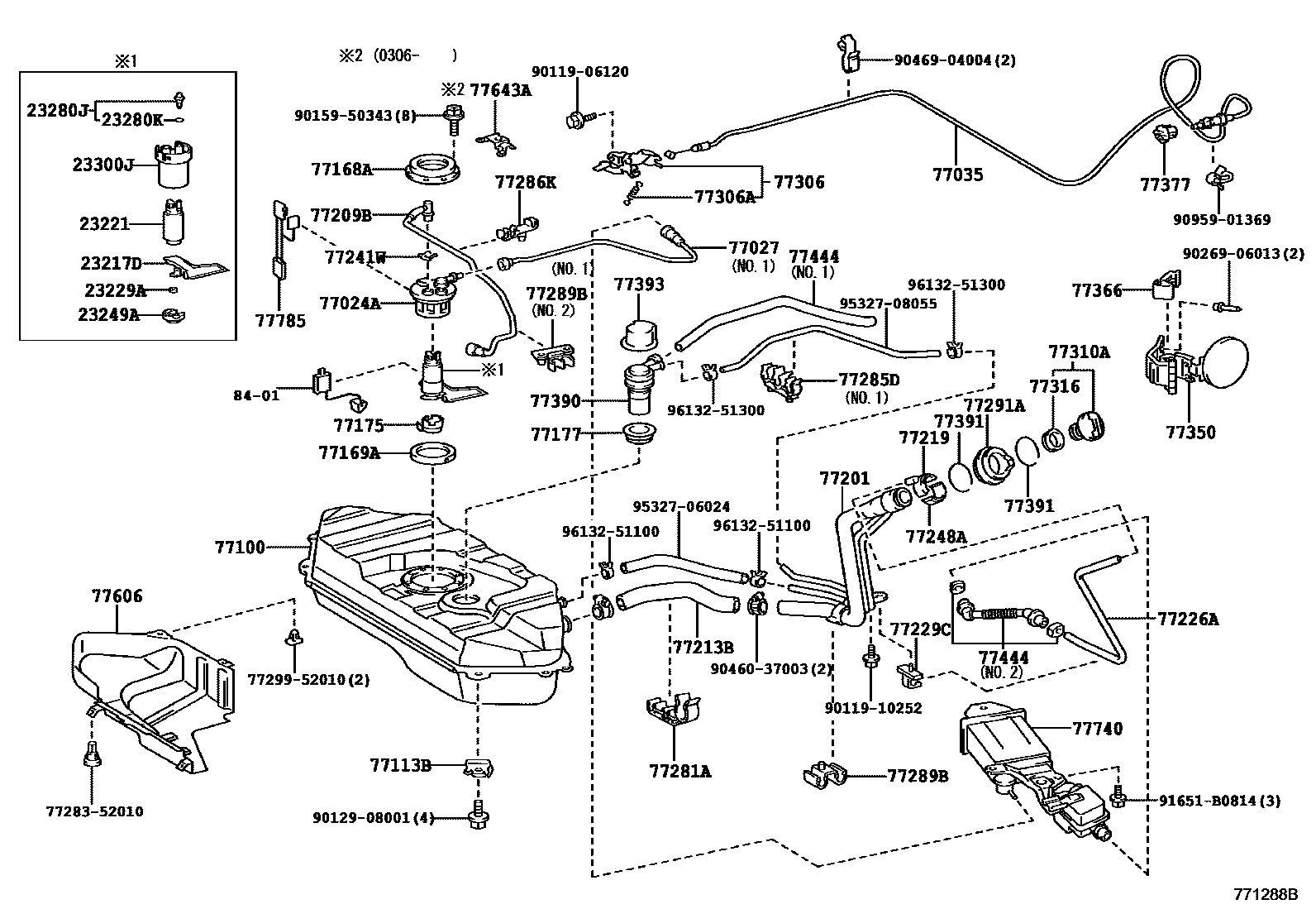 7701 — FUEL TANK & TUBE
