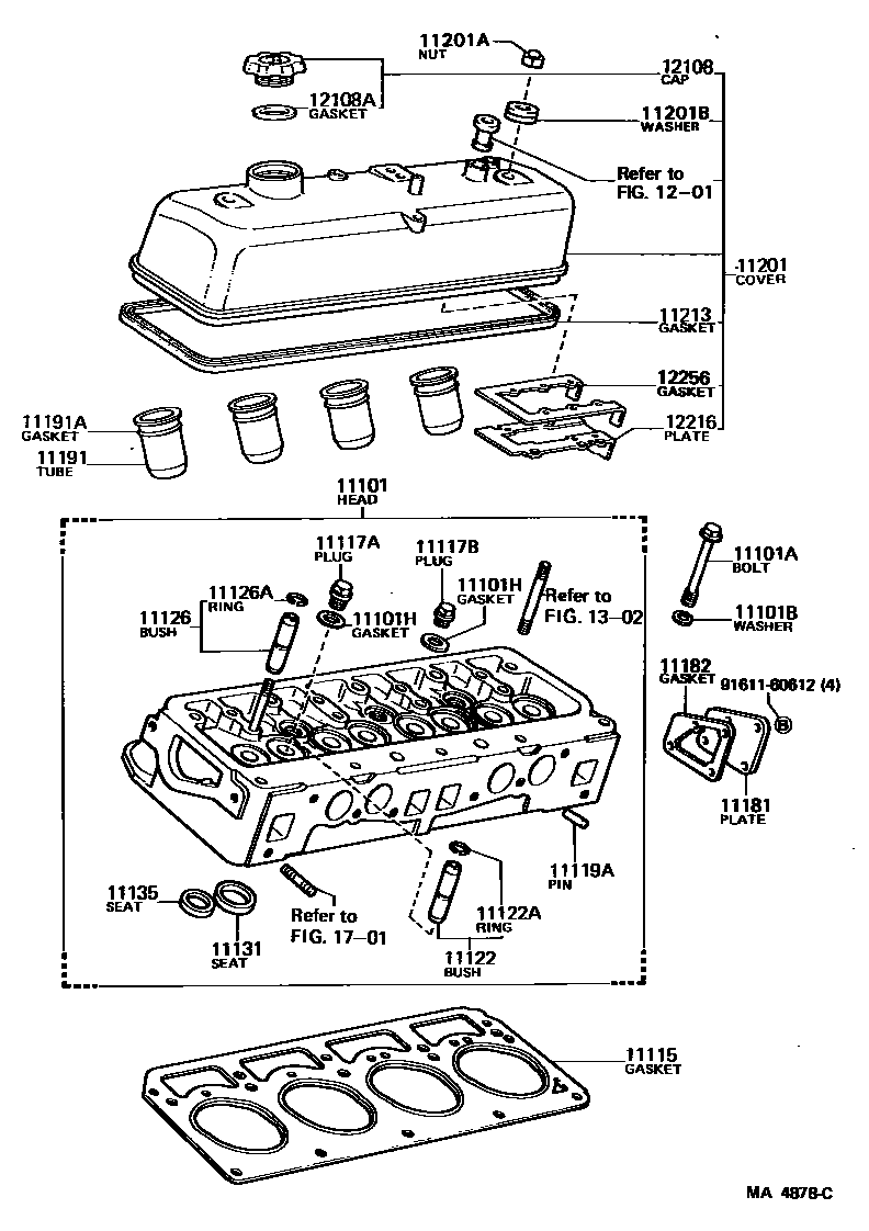 1104 — CYLINDER HEAD