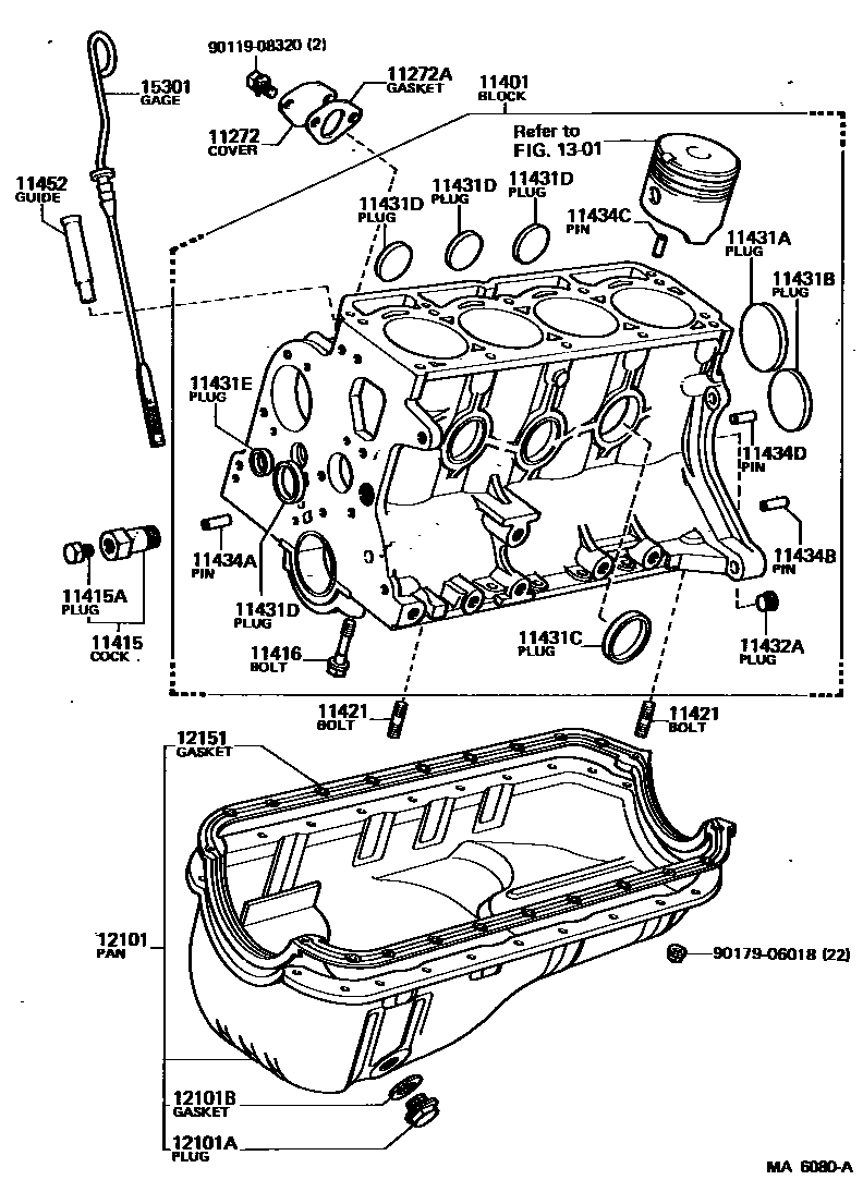 1105 — CYLINDER BLOCK