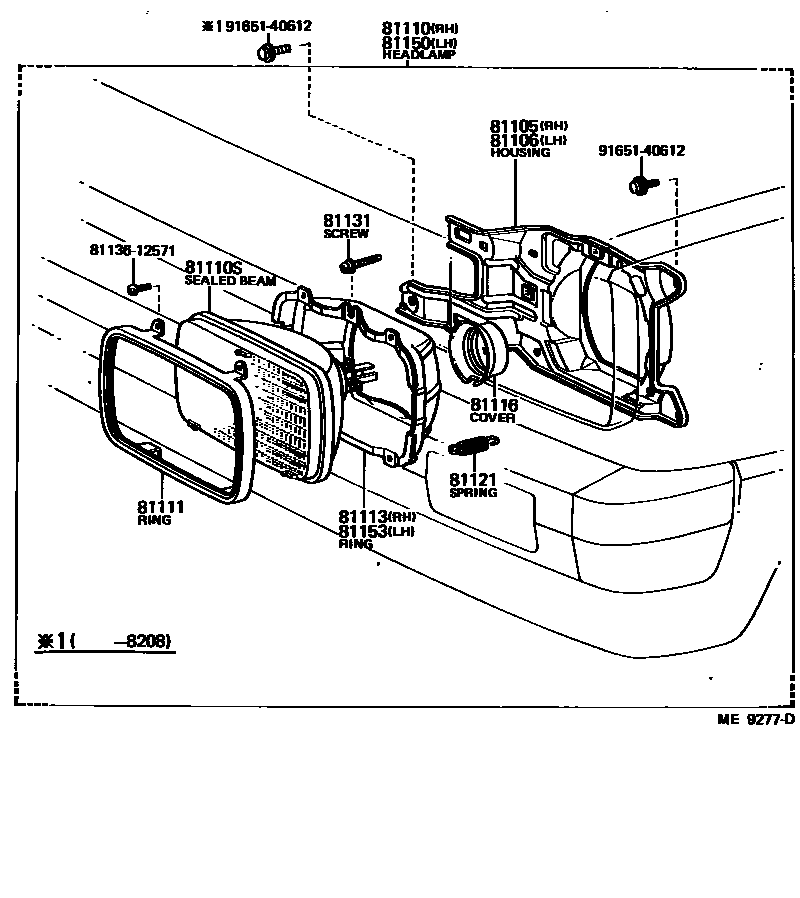 8101 — HEADLAMP