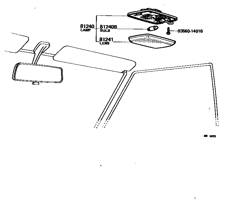 8121 — INTERIOR LAMP