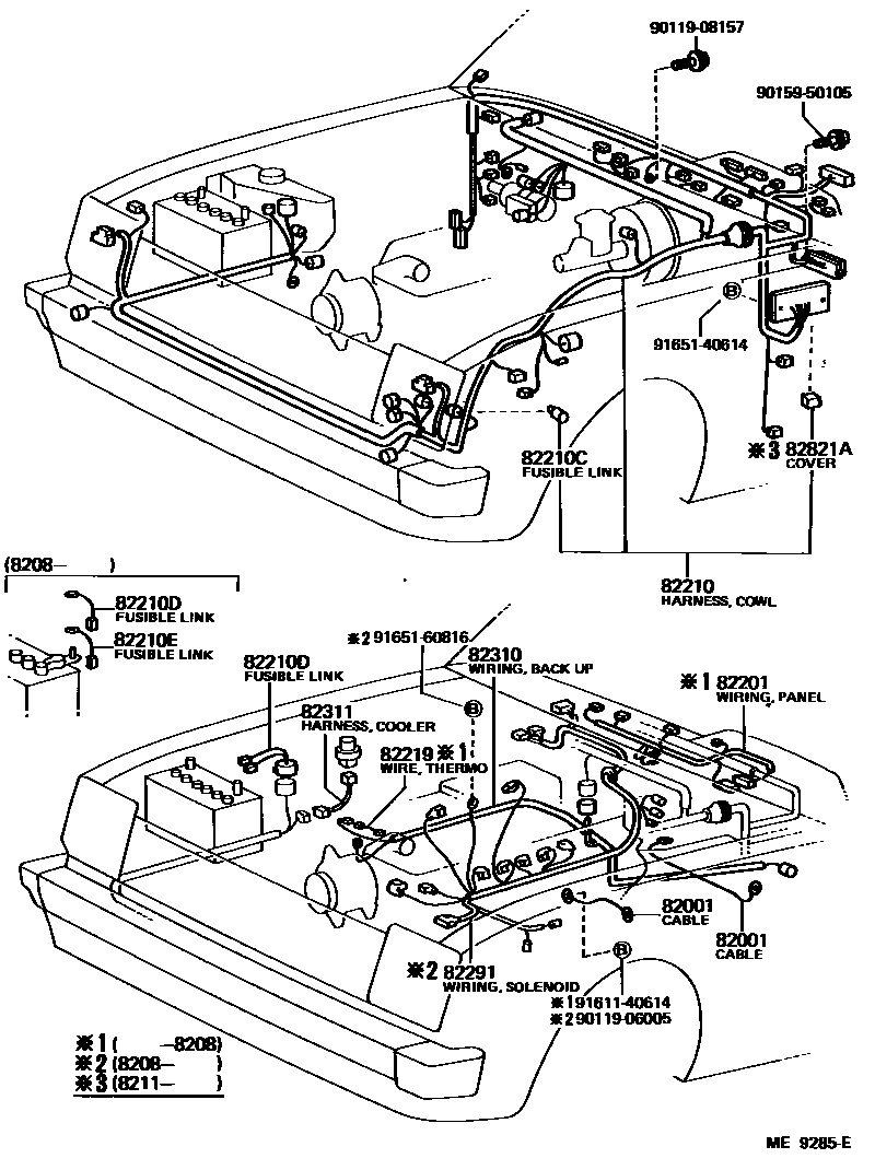 8202 — WIRING & CLAMP