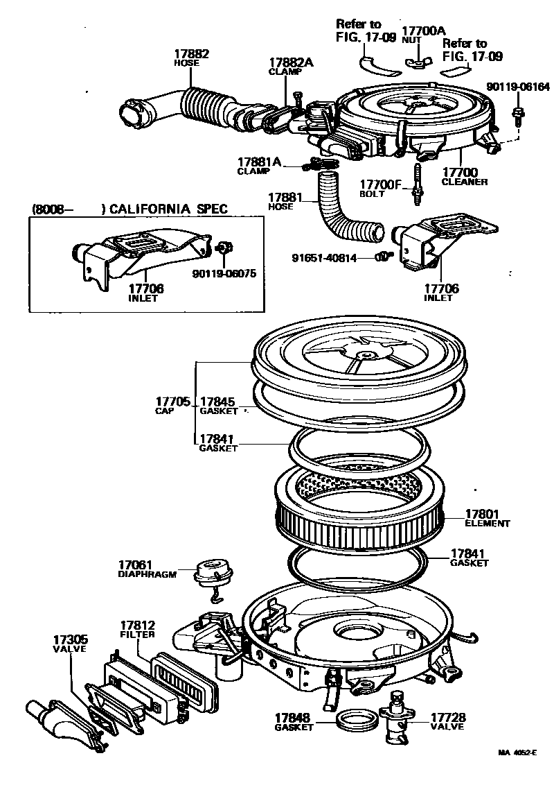 1703 — AIR CLEANER