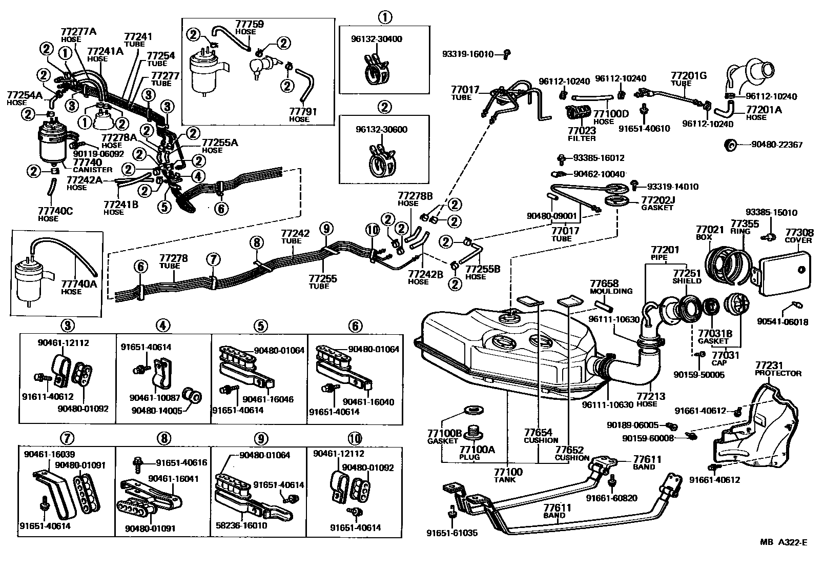7701 — FUEL TANK & TUBE