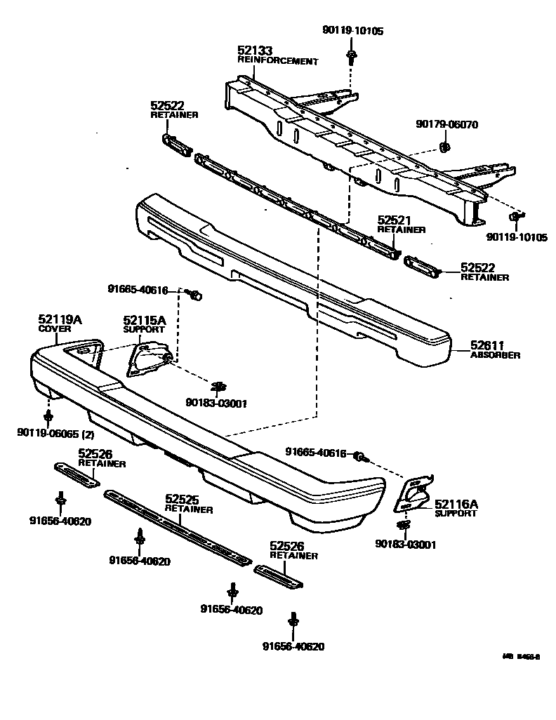 5201 — FRONT BUMPER & BUMPER STAY