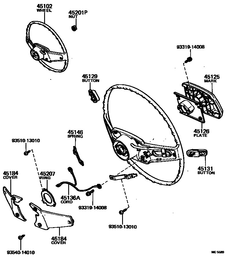4504 — STEERING WHEEL