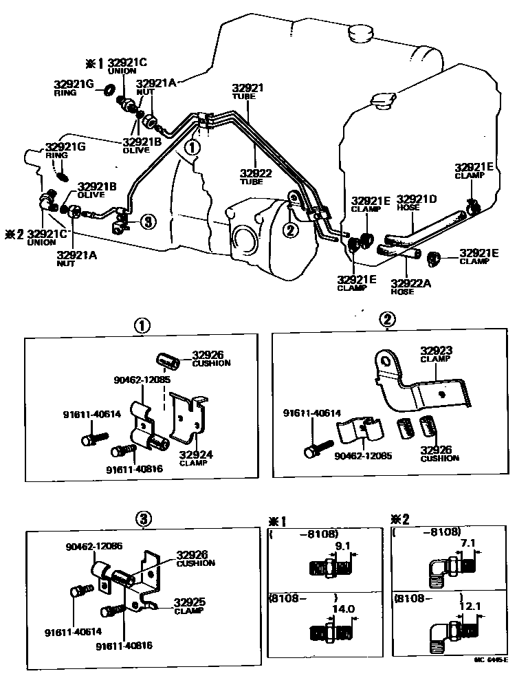 3514 — OIL COOLER & TUBE (ATM)