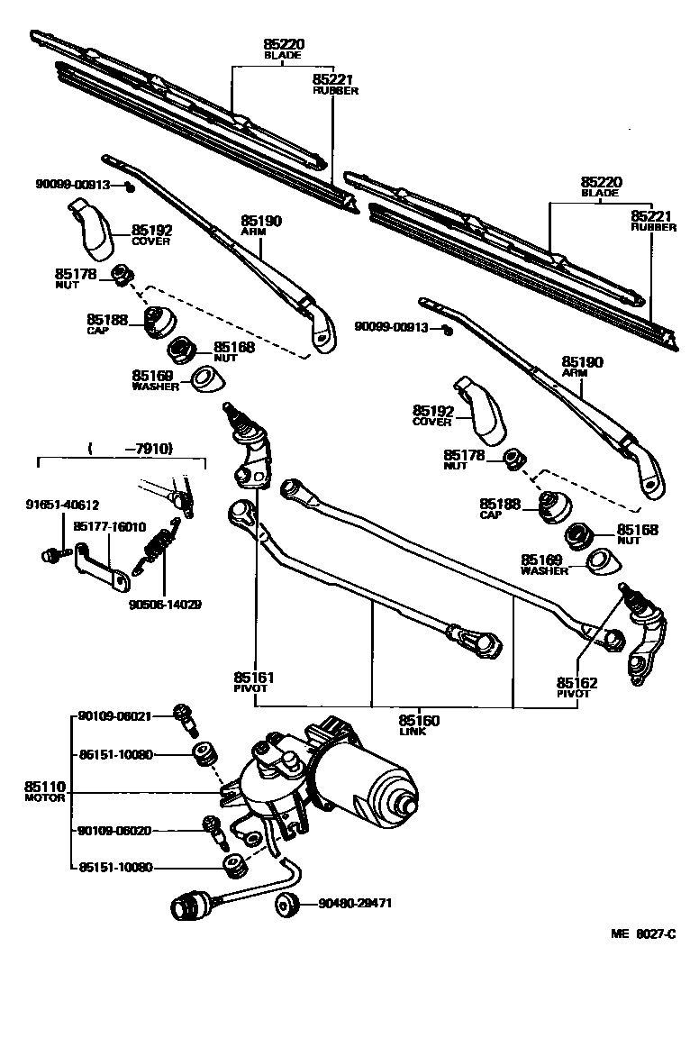 8501 — WINDSHIELD WIPER