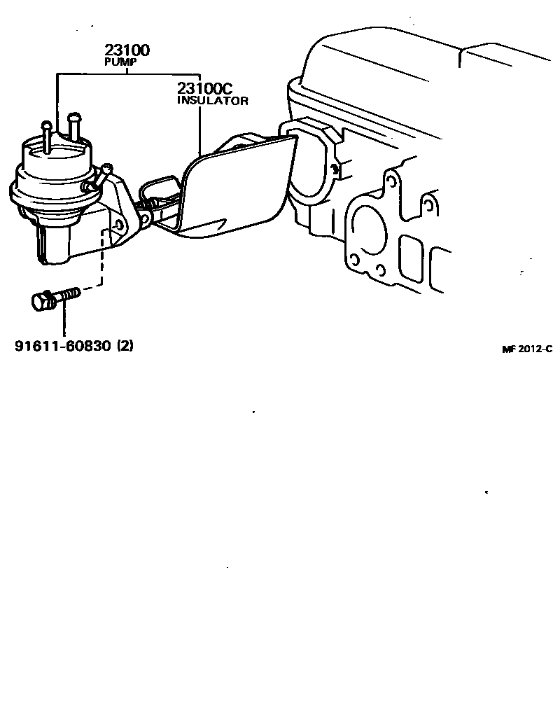 2301 — FUEL PUMP & PIPE