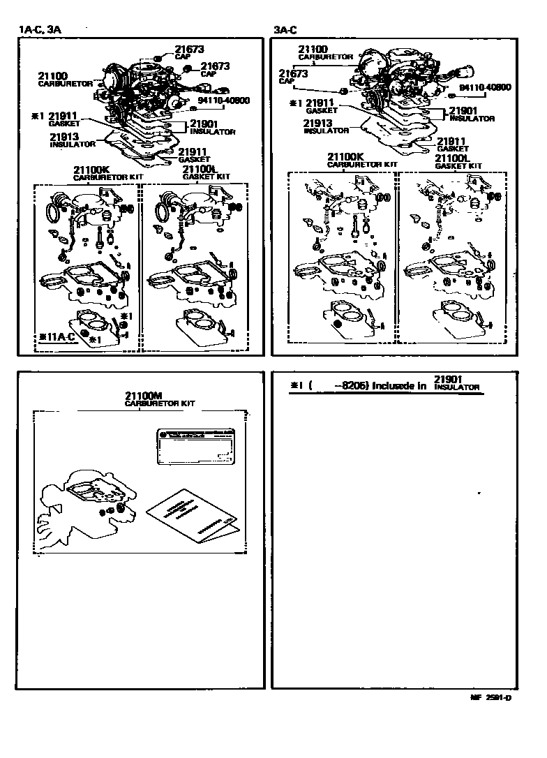 2102 — CARBURETOR ASSEMBLY