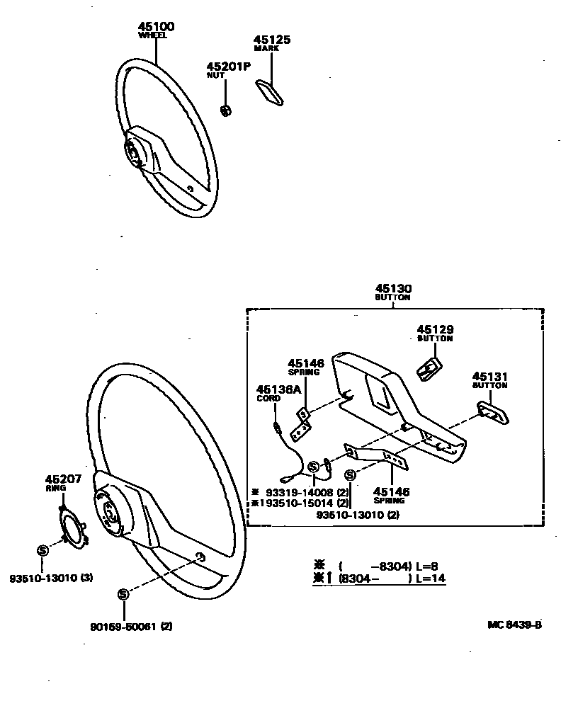 4504 — STEERING WHEEL