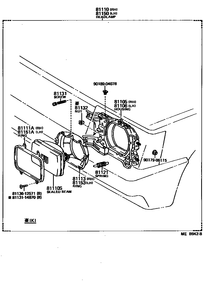 8101 — HEADLAMP