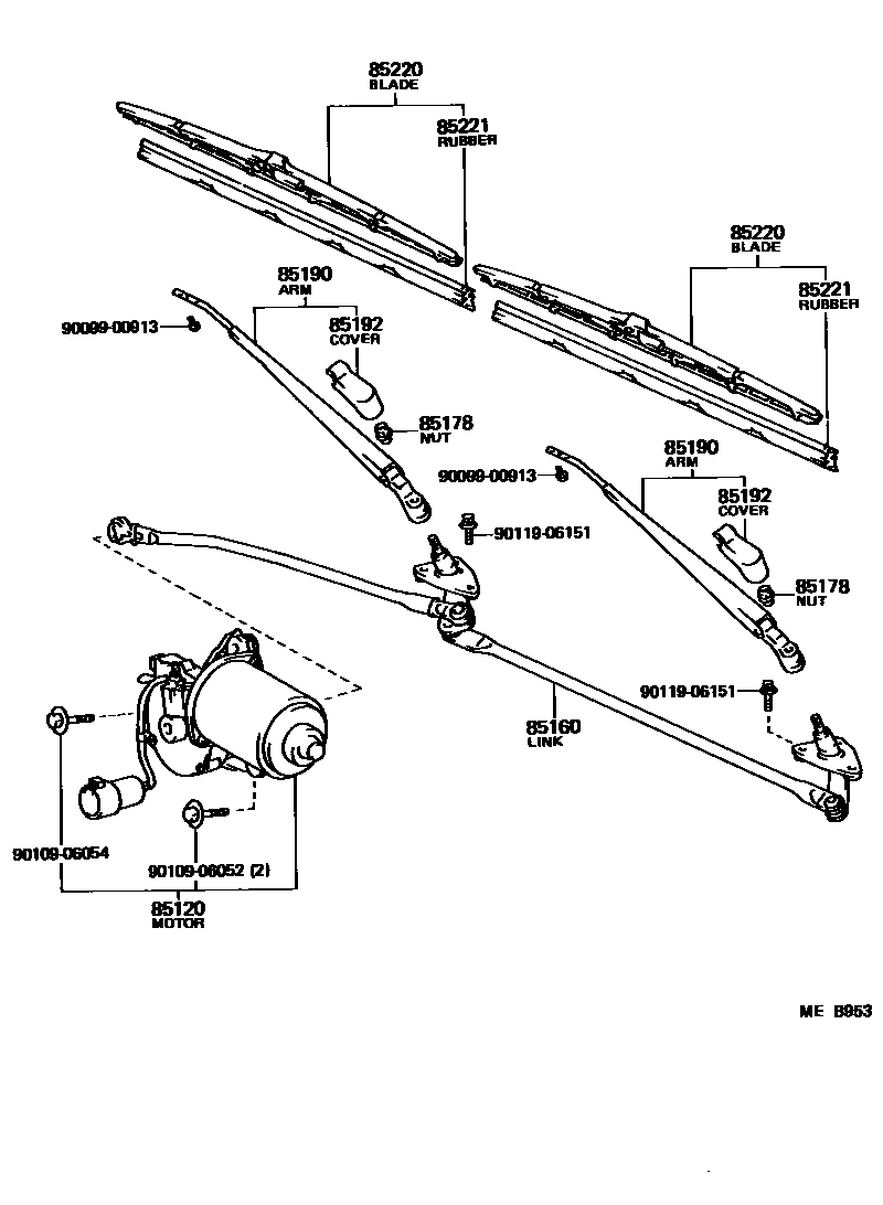 8501 — WINDSHIELD WIPER