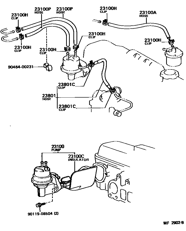 2301 — FUEL PUMP & PIPE