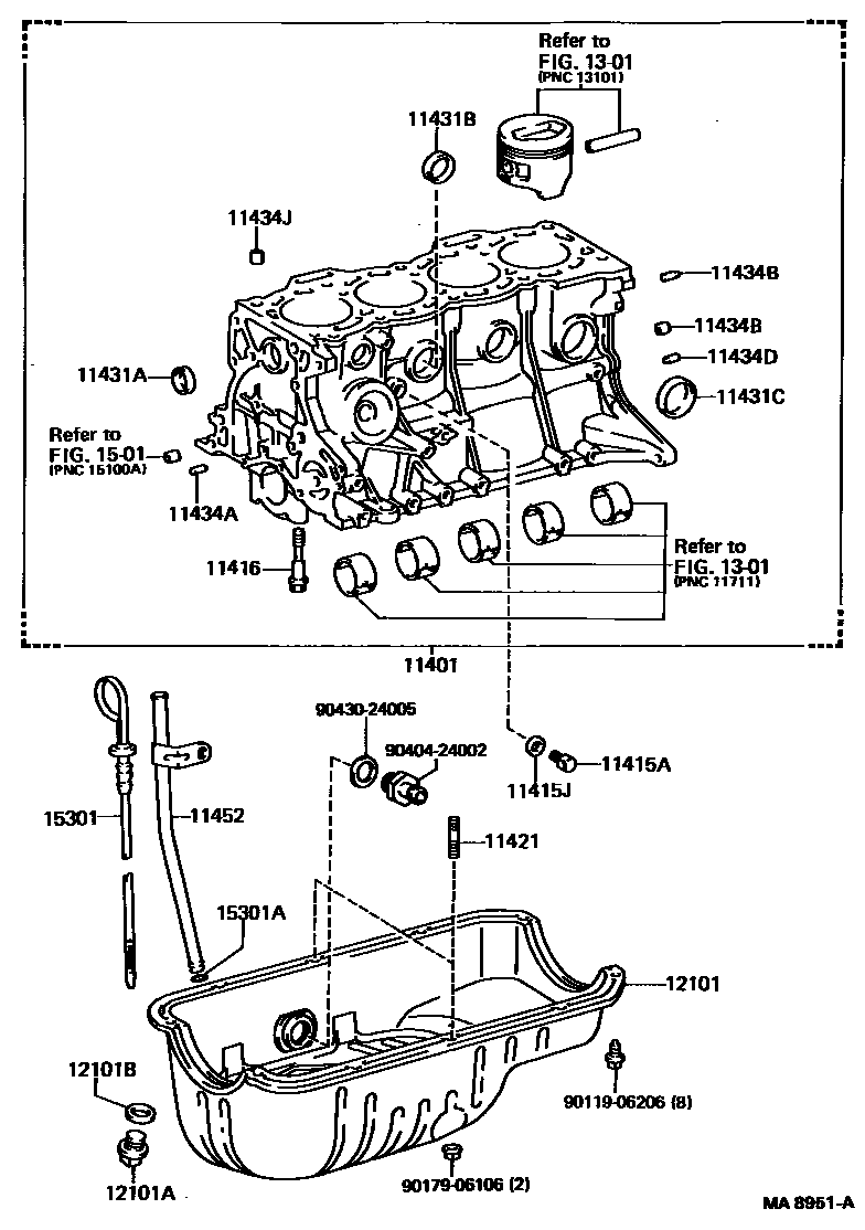 1105 — CYLINDER BLOCK