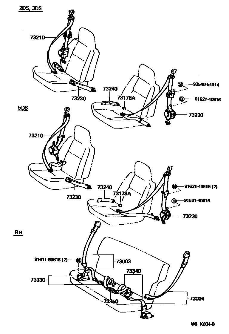 7104 — SEAT BELT & CHILD RESTRAINT SEAT