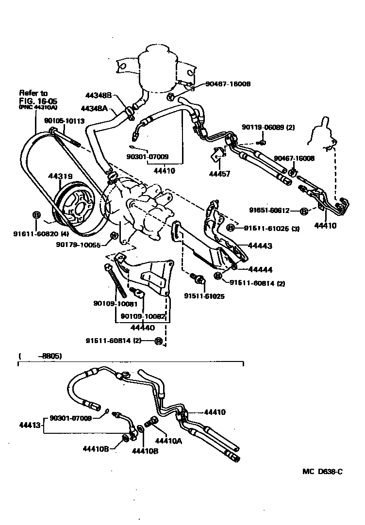 4503 — POWER STEERING TUBE