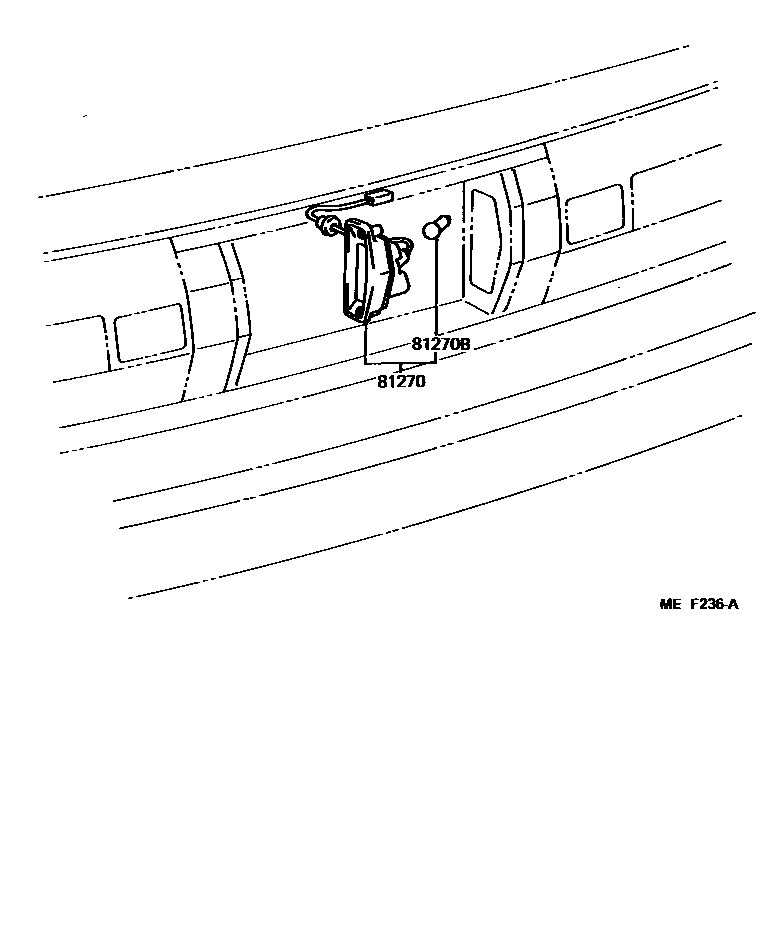 8113 — REAR LICENSE PLATE LAMP