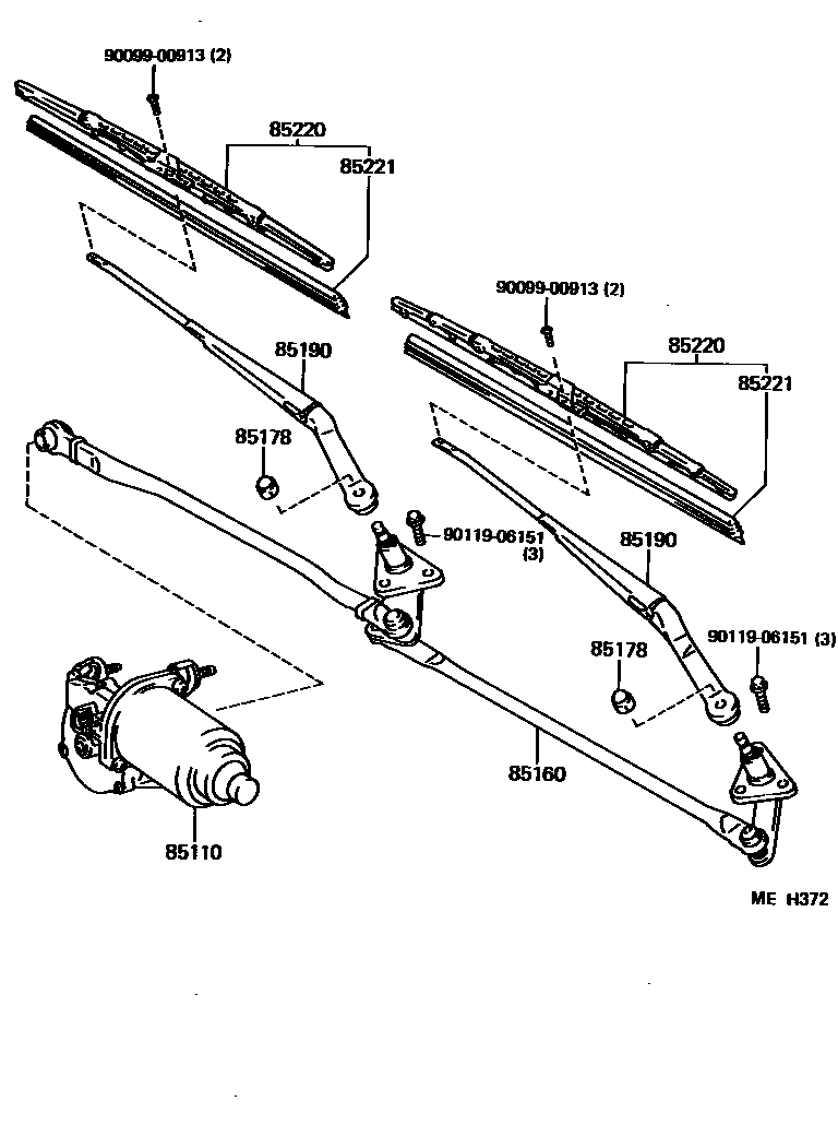 8501 — WINDSHIELD WIPER