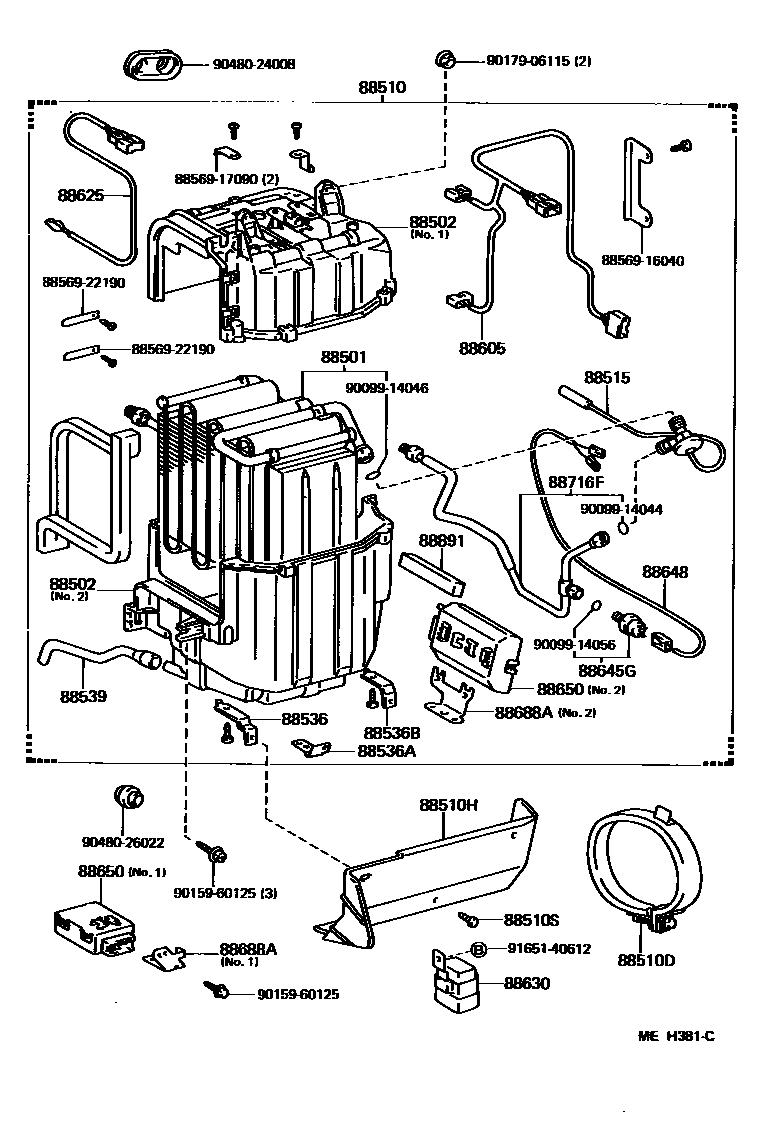 8714 — HEATING & AIR CONDITIONING - COOLER UNIT