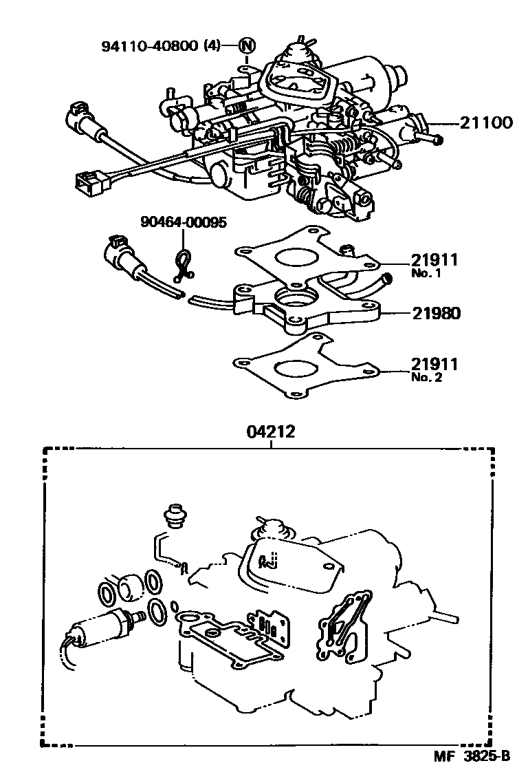2102 — CARBURETOR ASSEMBLY
