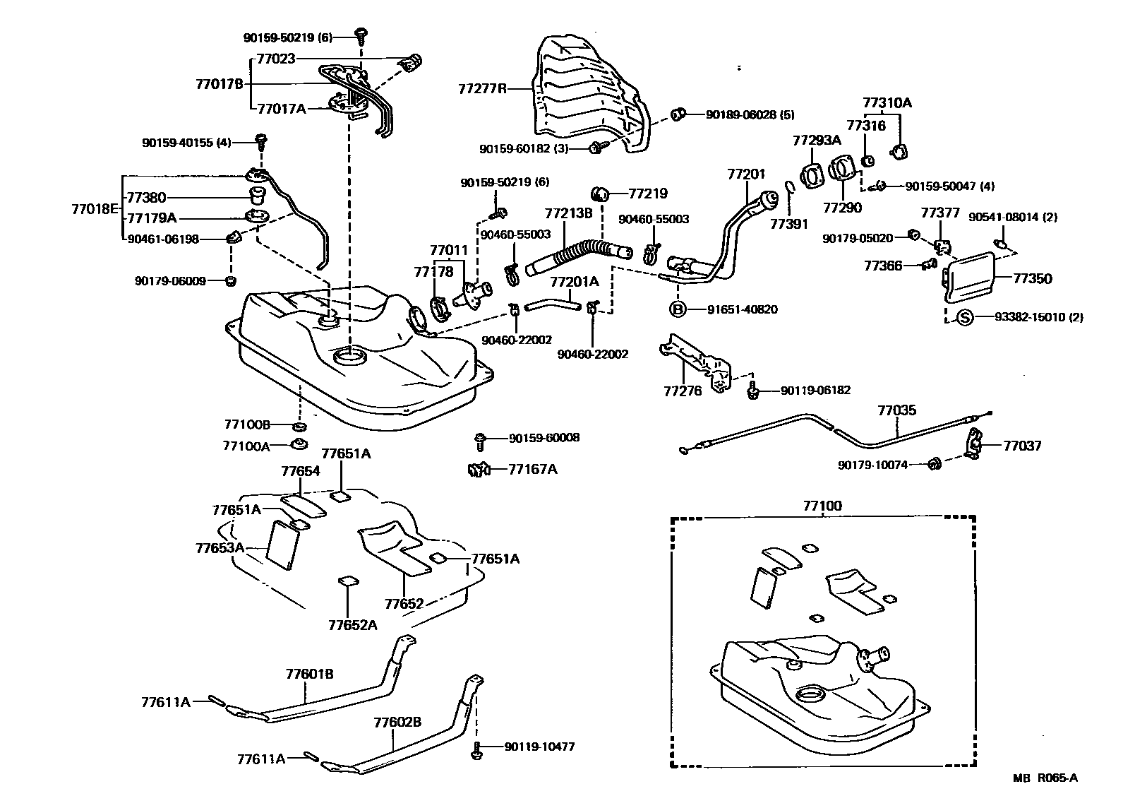 7701 — FUEL TANK & TUBE