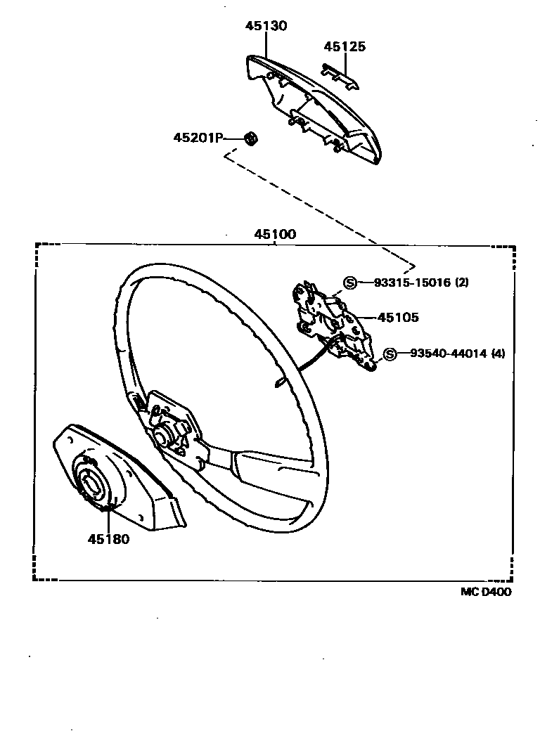 4504 — STEERING WHEEL