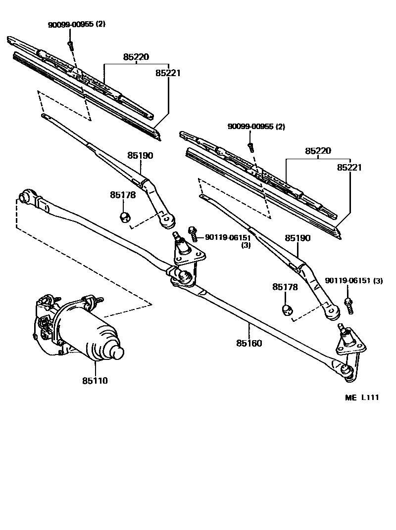 8501 — WINDSHIELD WIPER