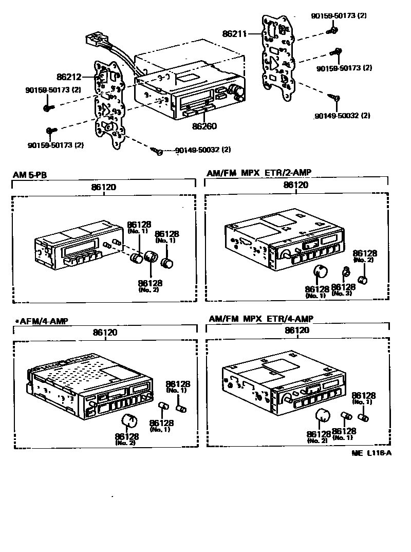 8601 — RADIO RECEIVER & AMPLIFIER & CONDENSER