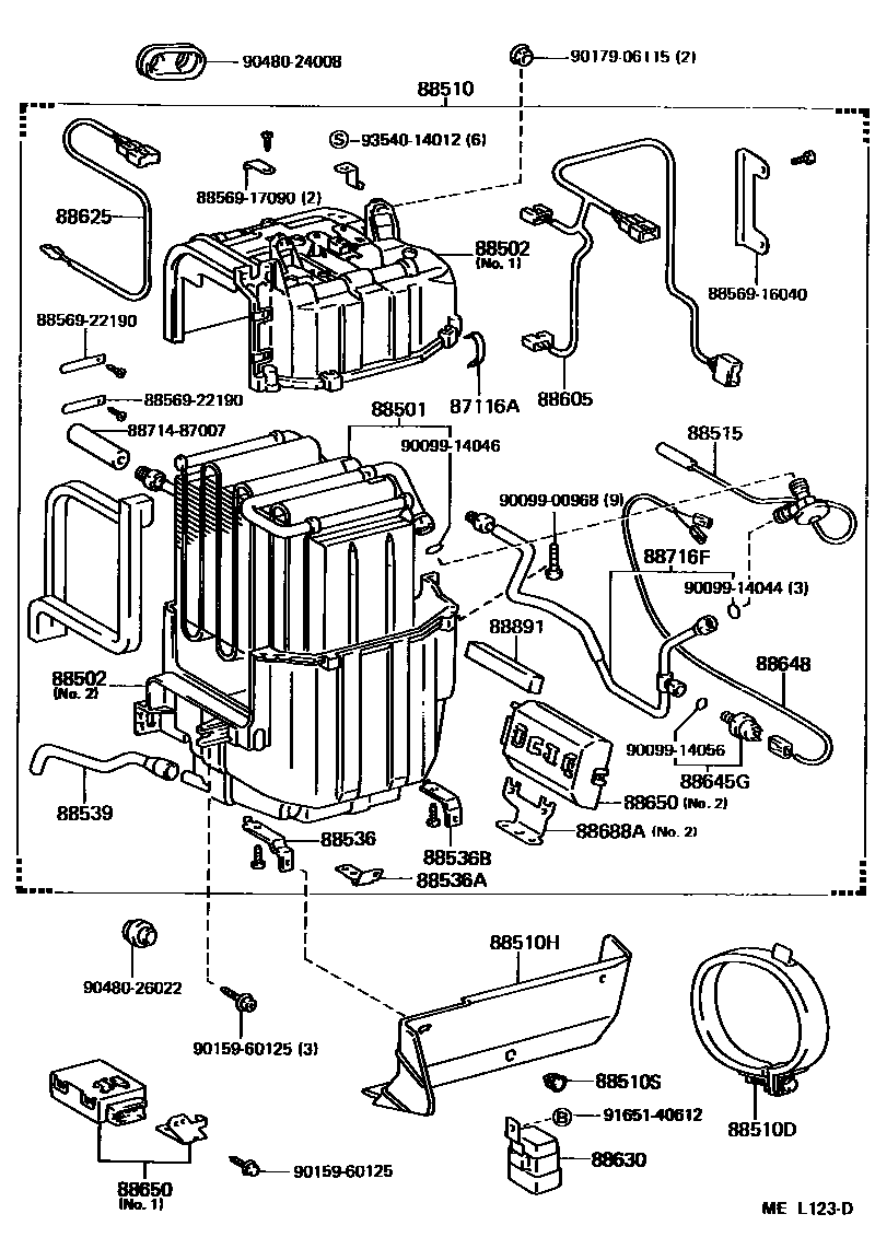 8714 — HEATING & AIR CONDITIONING - COOLER UNIT