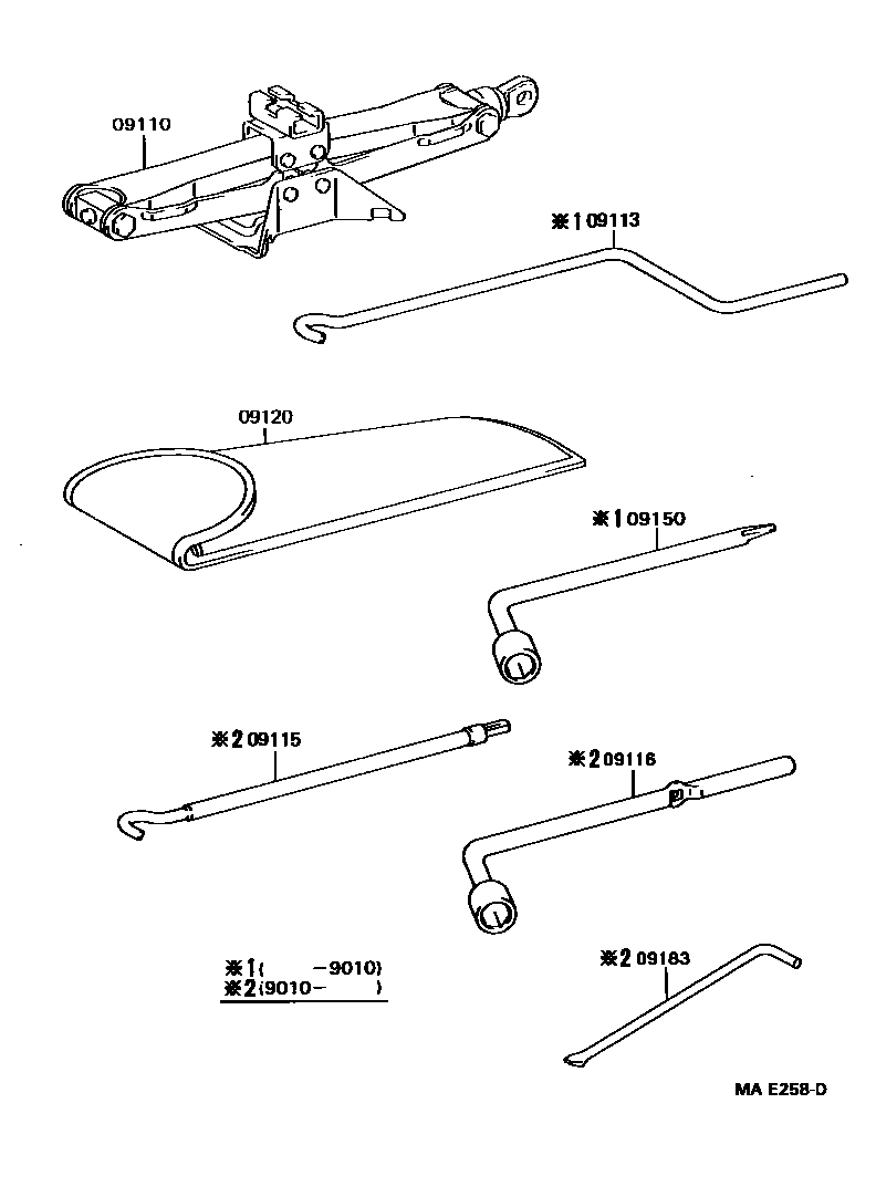 0901 — STANDARD TOOL