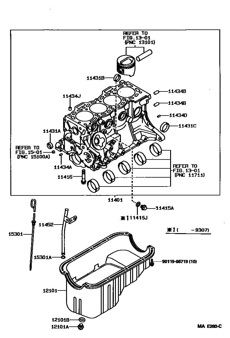 1105 — CYLINDER BLOCK
