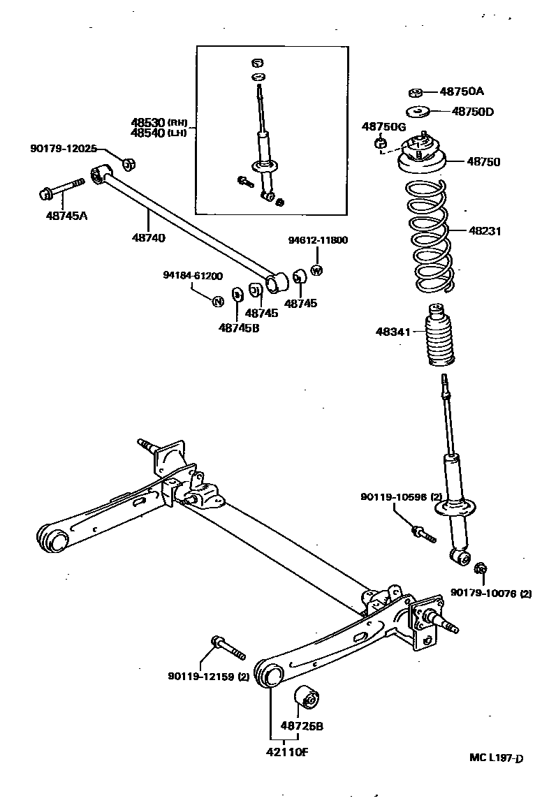 4804 — REAR SPRING & SHOCK ABSORBER
