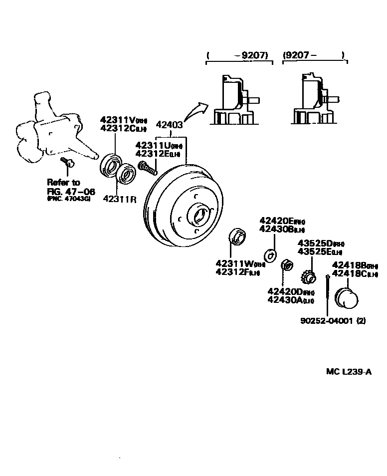 4102 — REAR AXLE SHAFT & HUB