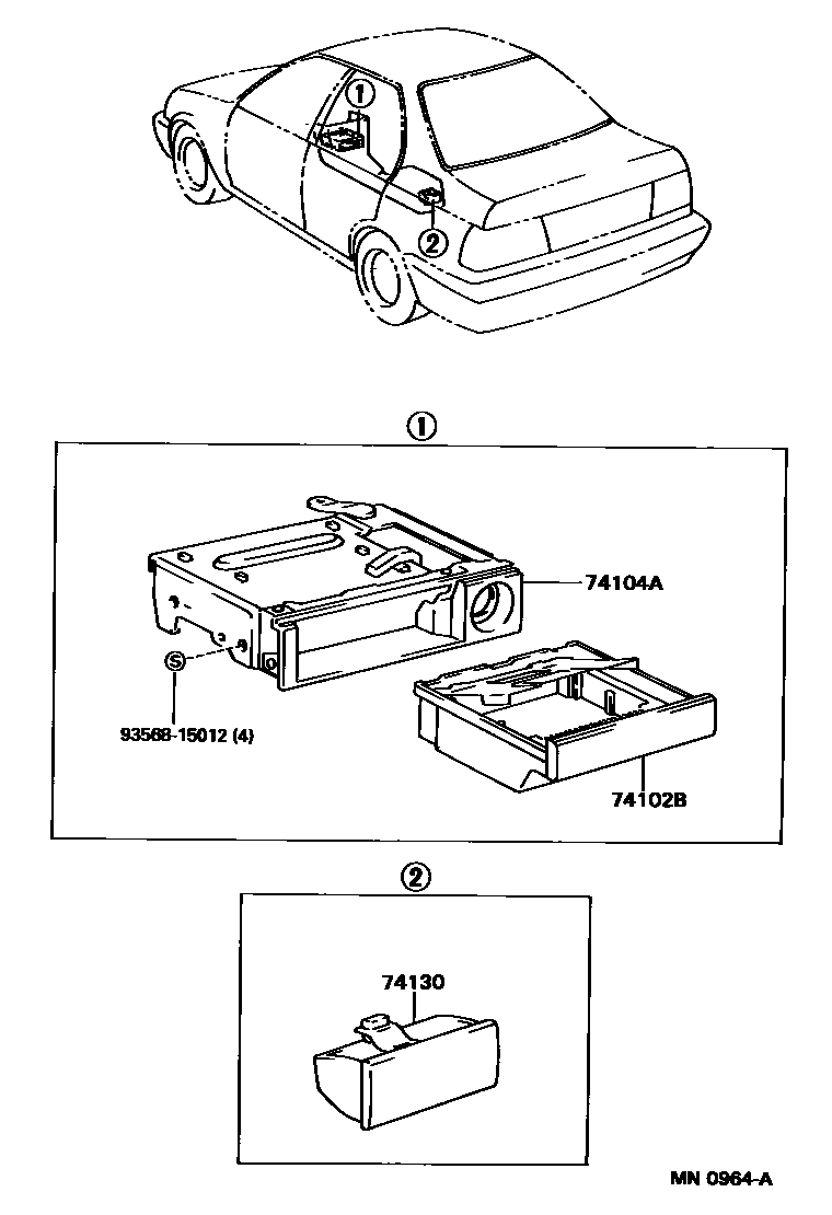 7404 — ASH RECEPTACLE