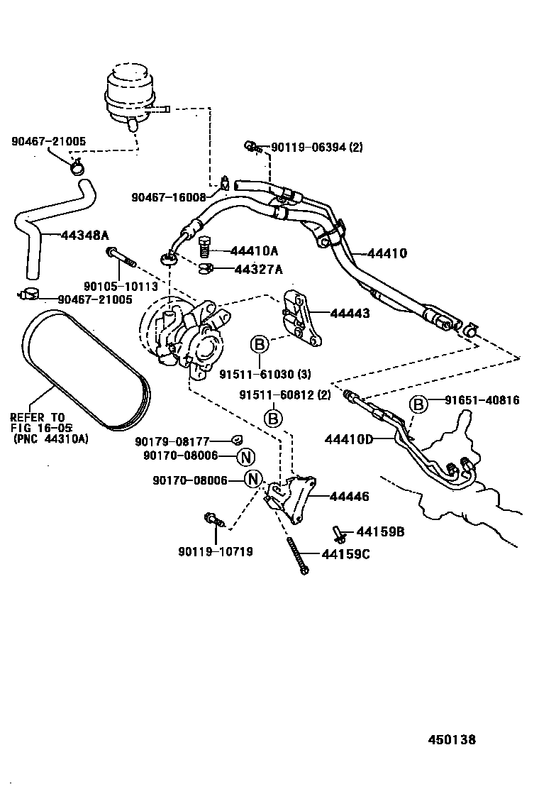 4503 — POWER STEERING TUBE
