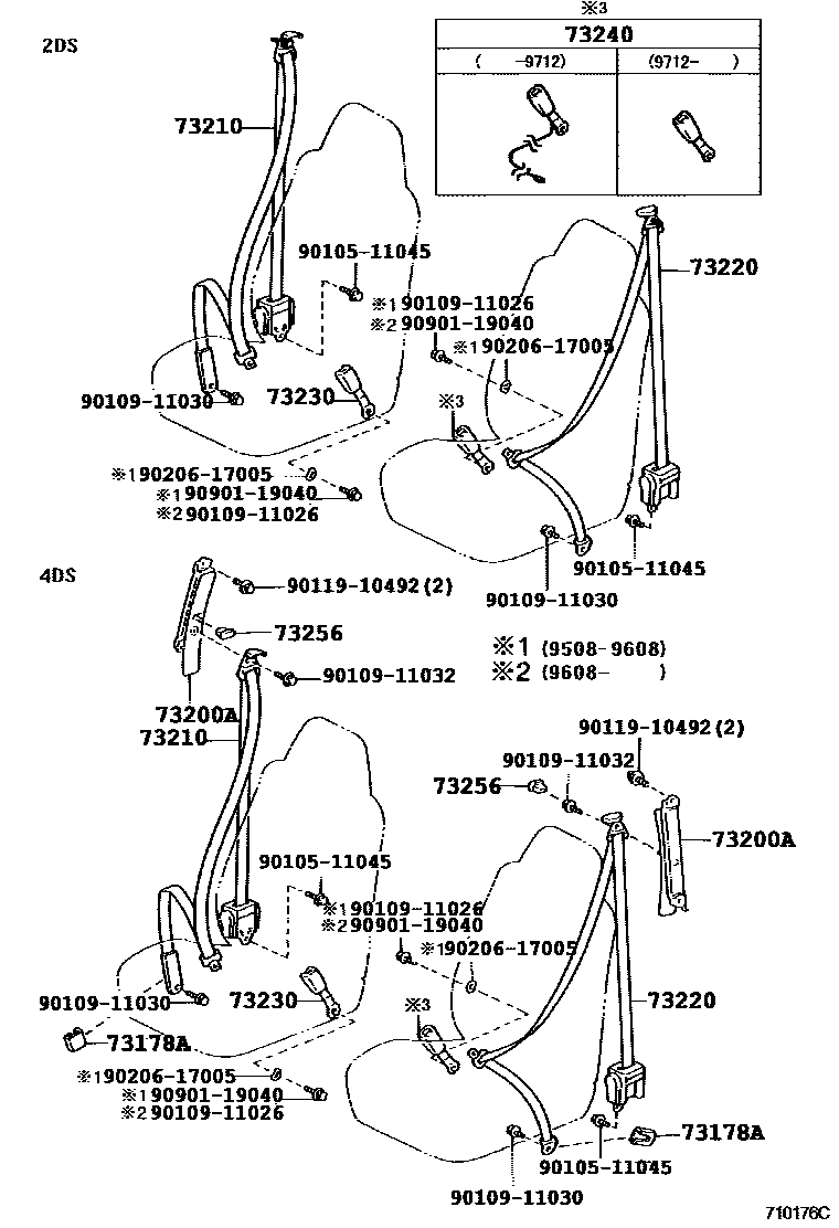 7104 — SEAT BELT & CHILD RESTRAINT SEAT