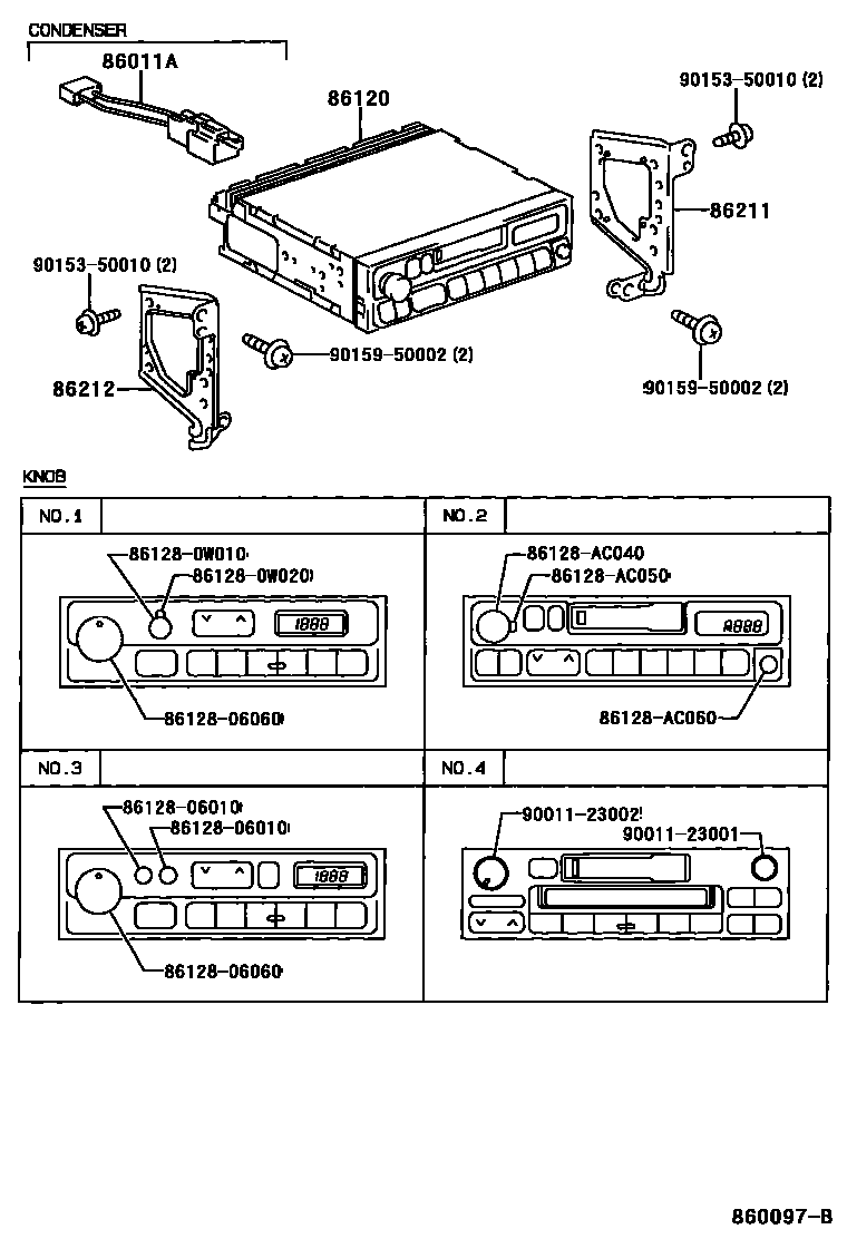 8601 — RADIO RECEIVER & AMPLIFIER & CONDENSER