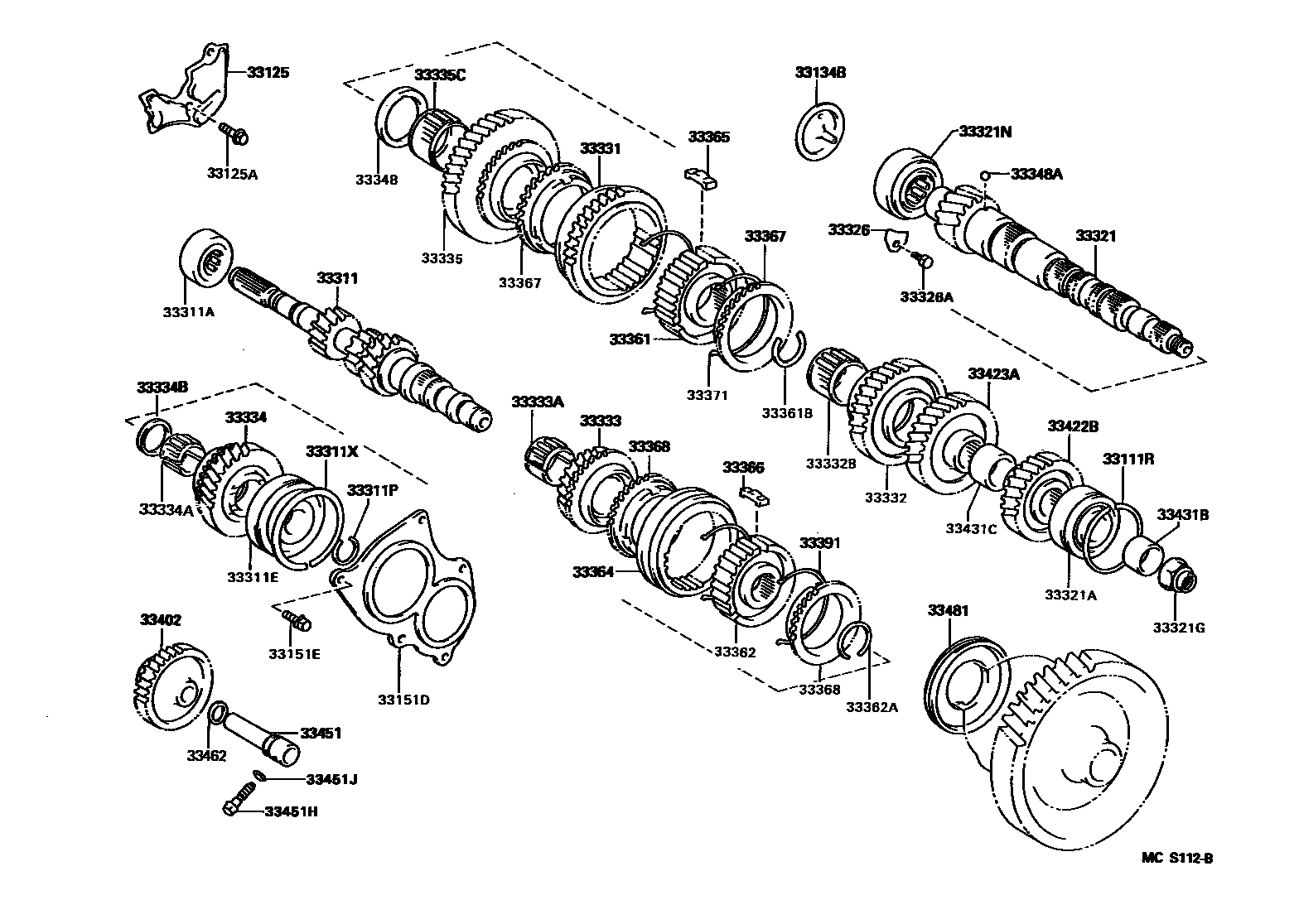 3305 — TRANSMISSION GEAR (MTM)
